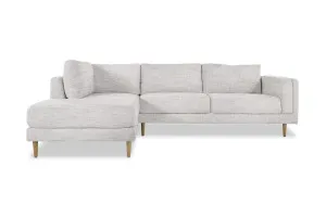 Lisa Left Chaise Sofa, Grey, by Lounge Lovers by Lounge Lovers, a Sofas for sale on Style Sourcebook