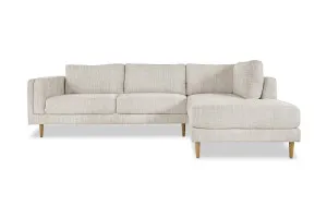 Lisa Right Chaise Sofa, Grey, by Lounge Lovers by Lounge Lovers, a Sofas for sale on Style Sourcebook