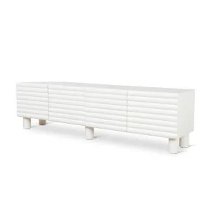 Vasuda 2m TV Entertainment Unit - White by Interior Secrets - AfterPay Available by Interior Secrets, a Entertainment Units & TV Stands for sale on Style Sourcebook