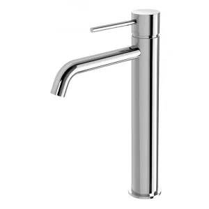 Phoenix Vivid Slimline Vessel Mixer Curved Outlet - Chrome by PHOENIX, a Bathroom Taps & Mixers for sale on Style Sourcebook