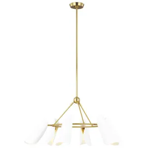 AERIN Tresa Pendant by Visual Comfort Studio Burnished Brass by Visual Comfort & Co - Studio, a Chandeliers for sale on Style Sourcebook