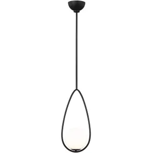 AERIN Glassia Pendant Light by Visual Comfort Studio Midnight Black by Visual Comfort & Co - Studio, a Pendant Lighting for sale on Style Sourcebook