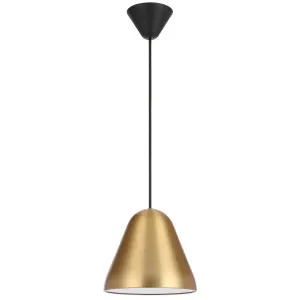 Telbix Hanami 220mm Pendant Light Brass by Telbix, a Pendant Lighting for sale on Style Sourcebook