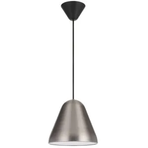 Telbix Hanami 220mm Pendant Light Nickel by Telbix, a Pendant Lighting for sale on Style Sourcebook