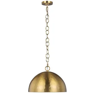 Ellen DeGeneres Whare Medium Pendant by Visual Comfort Studio Burnished Brass by Visual Comfort & Co - Studio, a Pendant Lighting for sale on Style Sourcebook