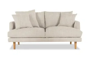 Hampton 2 Seat Sofa, Como Natural, by Lounge Lovers by Lounge Lovers, a Sofas for sale on Style Sourcebook