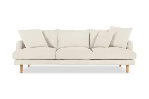 Hampton 4 Seat Sofa, Ivory, by Lounge Lovers by Lounge Lovers, a Sofas for sale on Style Sourcebook