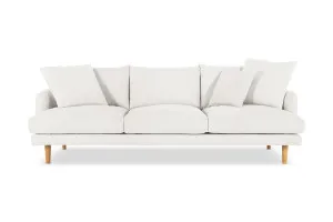 Hampton 4 Seat Sofa, White, by Lounge Lovers by Lounge Lovers, a Sofas for sale on Style Sourcebook