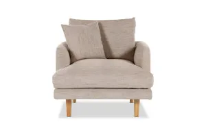 Hampton Modern Armchair, Austin Coffee, by Lounge Lovers by Lounge Lovers, a Chairs for sale on Style Sourcebook