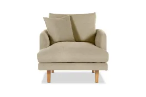 Hampton Modern Armchair, Green, by Lounge Lovers by Lounge Lovers, a Chairs for sale on Style Sourcebook