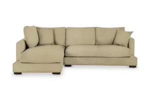 Long Beach Mini Left Corner Sofa, Green, by Lounge Lovers by Lounge Lovers, a Sofas for sale on Style Sourcebook