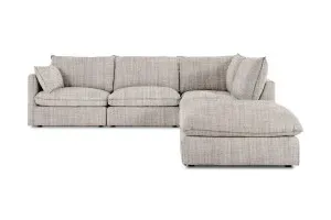 Loft Mini Right Corner Sofa, Grey, by Lounge Lovers by Lounge Lovers, a Sofas for sale on Style Sourcebook