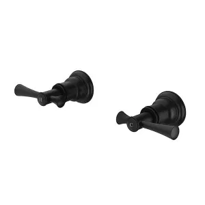 Phoenix Cromford Wall Top Assemblies Matte Black by PHOENIX, a Bathroom Taps & Mixers for sale on Style Sourcebook