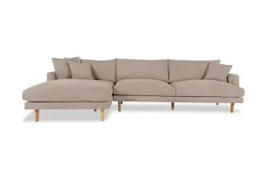 Hampton Left Chaise Sofa, Austin Coffee, by Lounge Lovers by Lounge Lovers, a Sofas for sale on Style Sourcebook