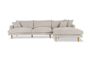 Hampton Right Chaise Sofa, Grey, by Lounge Lovers by Lounge Lovers, a Sofas for sale on Style Sourcebook