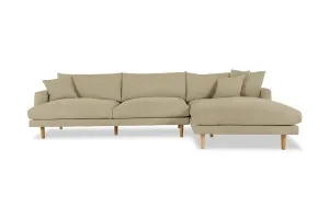 Hampton Right Chaise Sofa, Green, by Lounge Lovers by Lounge Lovers, a Sofas for sale on Style Sourcebook