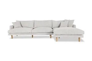 Hampton Right Chaise Sofa, Grey, by Lounge Lovers by Lounge Lovers, a Sofas for sale on Style Sourcebook