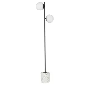 Ex Display - Flo Terrazzo Floor Lamp - White by Interior Secrets - AfterPay Available by Interior Secrets, a Lamps for sale on Style Sourcebook