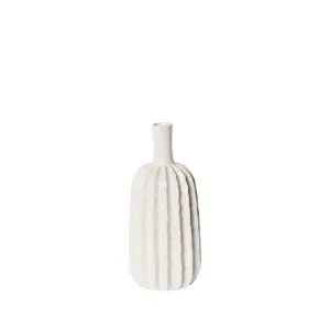 Callie Vase White - 30cm by James Lane, a Vases & Jars for sale on Style Sourcebook