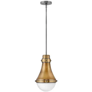 Hinkley Oliver Small Pendant Light Heritage Brass by Hinkley, a Pendant Lighting for sale on Style Sourcebook