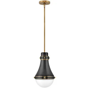 Hinkley Oliver Small Pendant Light Black by Hinkley, a Pendant Lighting for sale on Style Sourcebook