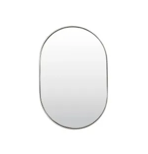 Slim Pill Wall Mirror - 2 sizes and 3 colours available Black 1150mm x 575mm by Luxe Mirrors, a Mirrors for sale on Style Sourcebook