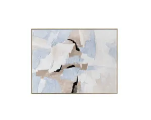 Rosie Abstract Wall Art Canvas 80cm x 120cm by Luxe Mirrors, a Artwork & Wall Decor for sale on Style Sourcebook