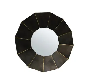 Janna Metallic Wall Mirror by Luxe Mirrors, a Mirrors for sale on Style Sourcebook