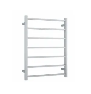 Straight Square Ladder Heated Towel Rail 240Volt 80cm x 60cm Plug In by Luxe Mirrors, a Towel Rails for sale on Style Sourcebook