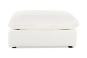 Loft Mini Ottoman, White, by Lounge Lovers by Lounge Lovers, a Ottomans for sale on Style Sourcebook