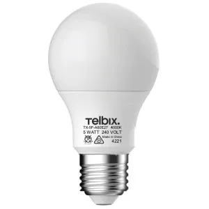 Telbix 5W E27 LED Opal Glass Globe Natural White by Telbix, a LED Lighting for sale on Style Sourcebook