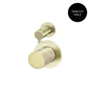 Round Wall/Shower Diverter Mixer Pinless HandleTrim Kit Tiger Bronze by Meir, a Shower Heads & Mixers for sale on Style Sourcebook