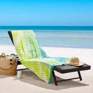 Renee Taylor Jacquard Velour Palm Leaf Beach Towel 2 Pack by null, a Outdoor Accessories for sale on Style Sourcebook