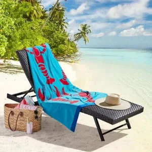 Renee Taylor Jacquard Velour Cray Fish Beach Towel 2 Pack by null, a Outdoor Accessories for sale on Style Sourcebook