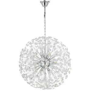 Telbix Lerida 12-Light Pendant Chrome by Telbix, a Pendant Lighting for sale on Style Sourcebook