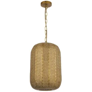 Telbix Masya Pendant Antique Brass by Telbix, a Pendant Lighting for sale on Style Sourcebook