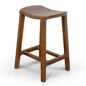 Ex Display - Judy 62cm Bar Stool - Walnut by Interior Secrets - AfterPay Available by Interior Secrets, a Bar Stools for sale on Style Sourcebook