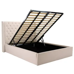 Chatsworth Lift Storage Bed Solana Dune by James Lane, a Beds & Bed Frames for sale on Style Sourcebook