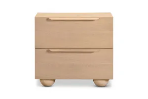 Arlo Bedside Table, Oak, by Lounge Lovers by Lounge Lovers, a Bedside Tables for sale on Style Sourcebook