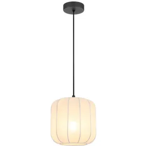 Telbix Jonsel Small Pendant Light White by Telbix, a Pendant Lighting for sale on Style Sourcebook