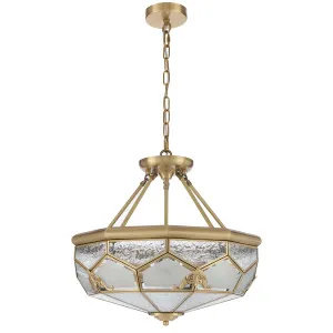 Telbix Valmont 6 Light Pendant Light Brass by Telbix, a Pendant Lighting for sale on Style Sourcebook