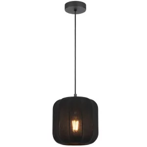 Telbix Jonsel Small Pendant Light Black by Telbix, a Pendant Lighting for sale on Style Sourcebook