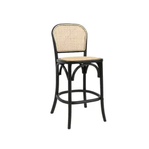 Laguna Counter Stool Black/Natural by James Lane, a Bar Stools for sale on Style Sourcebook