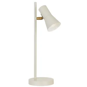 Telbix Verik Table Lamp Beige by Telbix, a Table & Bedside Lamps for sale on Style Sourcebook