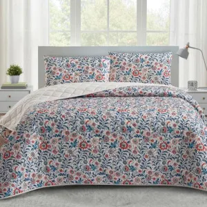 Morgan and Reid Indian Floral Coverlet Set by null, a Quilt Covers for sale on Style Sourcebook