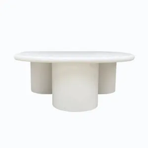 Delphi Large Coffee Table Pure White by James Lane, a Coffee Table for sale on Style Sourcebook