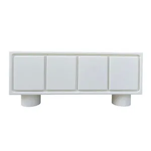 Delphi Buffet Pure White - 200cm by James Lane, a Sideboards, Buffets & Trolleys for sale on Style Sourcebook