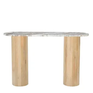 Adara Toronto Marble & Mango Wood Console Table by James Lane, a Console Table for sale on Style Sourcebook