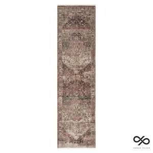 Heirloom Rug 80x300cm in Plum by OzDesignFurniture, a Contemporary Rugs for sale on Style Sourcebook