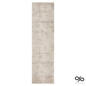 Morgana Rug 80x400cm in Stone by OzDesignFurniture, a Contemporary Rugs for sale on Style Sourcebook